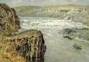 unknow artist Lewis and Clark at the Great falls of the missouri Germany oil painting artist